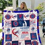 buffalo bills to my grandson love grandmom quilt d2385360