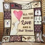 bull terrier dog blanket lnt1012023 quilt blanket d2379336