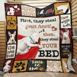 bull terrier dog quilt blanket dhc05021221td d2358455