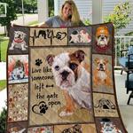 bulldog live like someone quilt blanket dhc3112686td d2358180