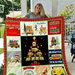bus driver christmas tree quilt blanket great customized blanket gifts for birthday christmas