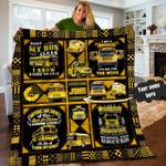 bus driver wp personalized name quilt tp d2388643