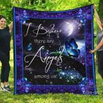butterfly i believe there are angels among us blanket th0807 quilt d2356455