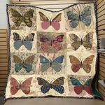 butterfly style vintage quilt d2386415