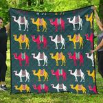 camel pattern dhcdhc dt1910 quilt blanket d2315611