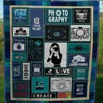 camera when life gets blurry adjust your focus quilt blanket great customized blanket gifts for