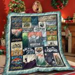 camping color square 3d customized quilt d2312963