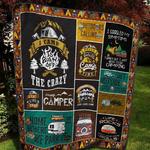 camping home is where we park it quilt blanket great customized blanket gifts for birthday