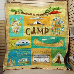 Camping: Kids Summer Camp Quilt