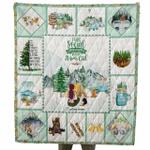camping quilt custom name for outdoor female lovers d2382549