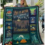 camping summer camp quilt blanket a146 d2322170