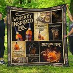 canadian mist whiskey inspired me funny gift idea quilt d2385010