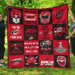 carolina hurricanes for fan gift quilt d2385050