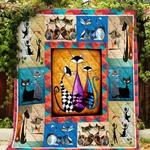 cat abstract quilt blanket quilt d2323275