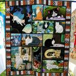cat cat make me happy quilt blanket dhc020120666td d2358334