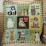 cat family quilt d2386372