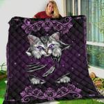 cat purple ntth011298 3d customized quilt d2313754