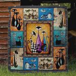 cat quilt blanket great customized blanket gifts for birthday christmas thanksgiving d2324644