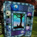 cat sit under the tree quilt blanket quilt d2323070