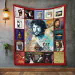 cat stevens style 2 album covers quilt blanket d2350456
