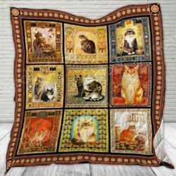 Cats Cl22100115Mdq Quilt Blanket