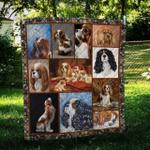 cavalier king charles spaniel cl10100089mdq quilt blanket d2380975