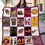 central michigan quilt blanket d2349796