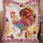 chicken flower chicken quilt fzb d2387935