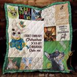 chihuahua cold nose warm heart blanket kc1307 quilt d2317803