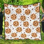 chocolate chip cookie pattern dhcdhc dt1910 quilt blanket d2316382