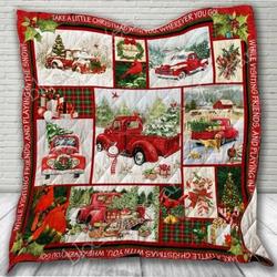 Christmas A Little Christmas Quilt Blanket Dhc04011674Dd