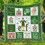 christmas elf funny xmas gift idea quilt d2385025