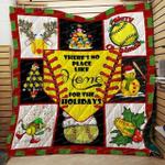 christmas softball quilt theres no place like home blanket quilt d2324145