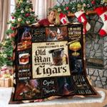 cigars are my therapy 3d customized quilt d2314792