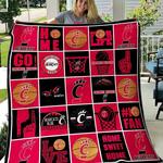 cincinnati bearcats ver 01 all season plus size quilt blanket d2354569