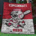 cincinnati reds quilt blanket sleepy d2353792