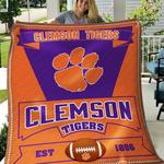 clemson tigers quilt blanket b060616 quilt d2322389