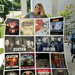 Clutch Band Albums Quilt Blanket 01
