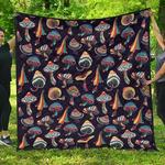 colorful mushroom pattern dhcdhc dt1910 quilt blanket d2316317