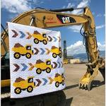 construction truck cla1110198q quilt blanket d2381046
