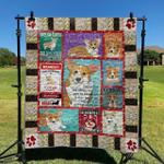 corgi dog dhccna0909 quilt blanket d2316394
