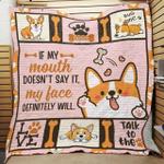 corgi dog quilt blanket abc07112537 d2316778