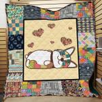 corgi heart corgi quilt blanket dhc020120718td d2358387