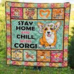 corgi quilt blanket bbb070511ht d2316100