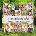 corgis quilt blanket beeqt5108 quilt d2323553