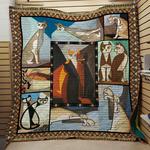 couple cat quilt d2386310