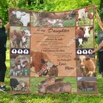 cow and calf to my daughter c awesome myt200 3d customized quilt d2313103