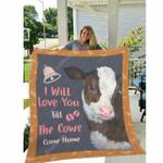 cow happy life lh23 3d customized quilt d2315329