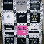 cowboys history quilt blanket lv01 quilt d2321145