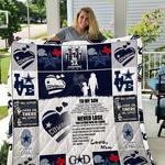 cowboys to my son love mom quilt d2385401